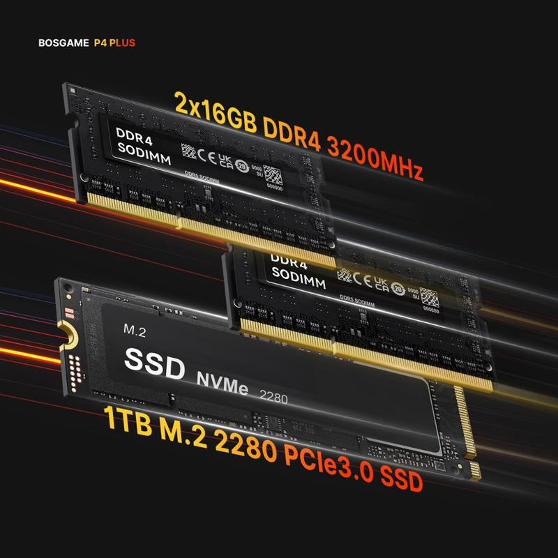 ミニPC Ryzen 7 5700U BOSGAME P4 32GB 1TB Amazon.co.jp: BOSGAME P4 ミニPC Ryzen 7 5700U 小型PC 32GB